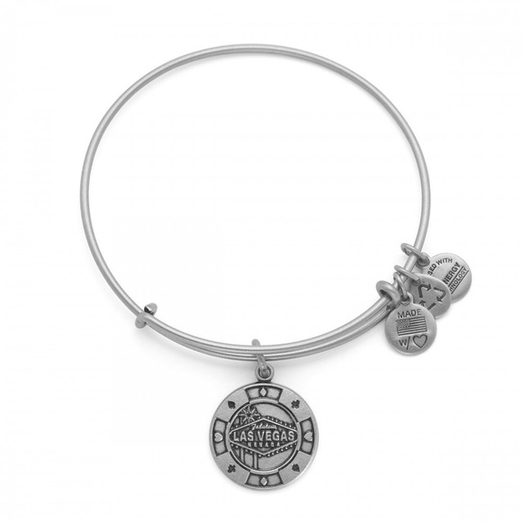 Alex and ani silver bangle - Picture 1 of 1